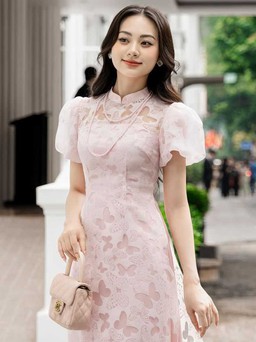 Đón xuân rộn ràng với những kiểu áo dài ‘nhìn là muốn yêu’