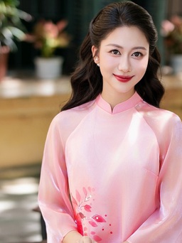 'Bản tình ca' của hương sắc thanh xuân gọi tên những tà áo dài lãng mạn