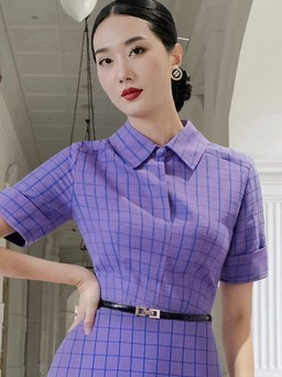 Mặc đẹp, sang dễ dàng với váy sơ mi