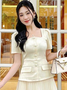 Áo peplum tôn vòng eo cho nàng tự tin khoe dáng chuẩn