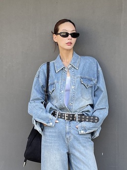 Quần jeans, áo khoác denim hay trench coat, công thức diện đồ siêu đẹp