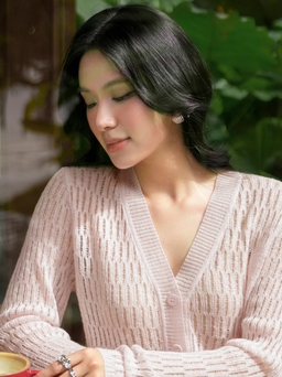 Áo dệt kim, áo cardigan 'lên ngôi' trong ngày thu se lạnh