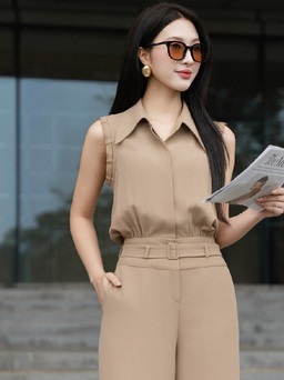 Jumpsuit 'càn quét' tủ đồ phái đẹp, đi làm đi chơi đều hợp