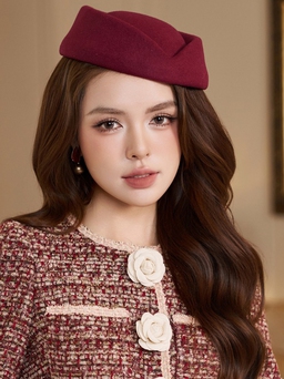 Tối giản nhưng sang xịn nhờ diện áo tweed vào mùa đông