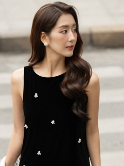 Váy suông hack dáng, lại sang trọng và đậm chất nữ tính, dịu dàng