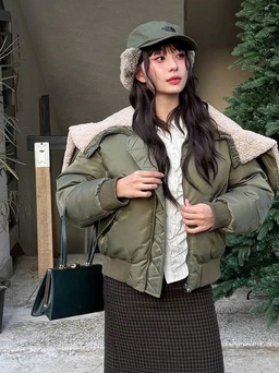 Cách biến áo phao thành điểm nhấn phong cách, không còn nhàm chán