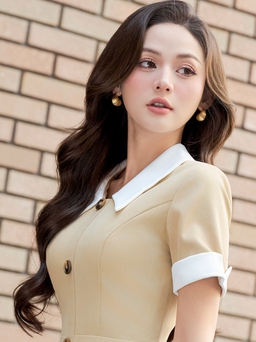 Váy midi cổ điển đa nhiệm, mặc lúc nào cũng hợp