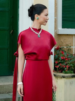 Áo dài cách tân, ứng viên nổi bật cho bộ ảnh tết đẹp ngất ngây