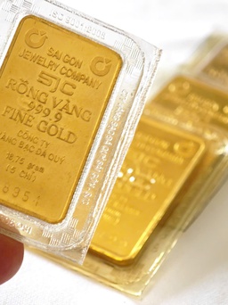 Công ty SJC tạm ngưng giao dịch vàng miếng và nhẫn