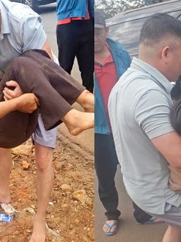 Hai chiến sĩ công an hỗ trợ người dân đi cấp cứu và lá thư cảm ơn