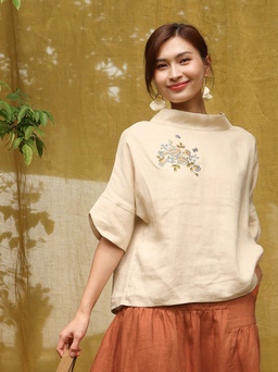 Váy suông, trang phục linen 'lên ngôi' mùa nắng