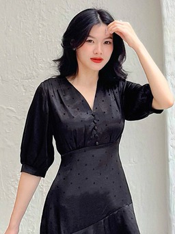 Vẻ đẹp quyến rũ của những chiếc đầm đen dự tiệc