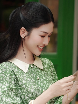 Váy sơ mi giản đơn mà đẹp xao xuyến