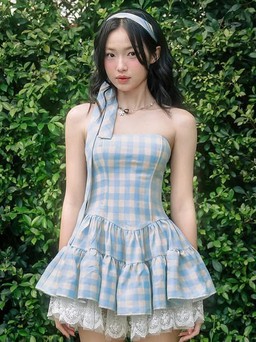 Họa tiết ca rô, điểm nhấn cuốn hút cho những ngày nắng