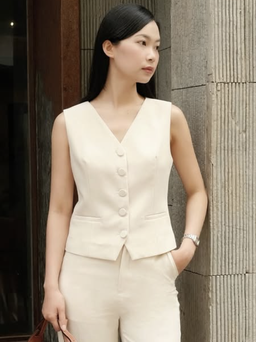 Áo gile dáng vest, lựa chọn hoàn hảo cho nàng yêu sự chỉn chu