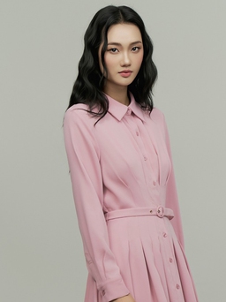 Chinh phục phong cách tối giản cùng váy midi