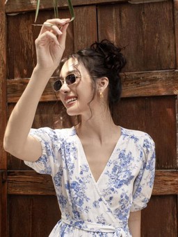 Mùa hè rực rỡ với 'floral revival' và họa tiết hoa vintage