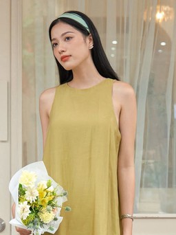 Nét thanh lịch với váy suông cho cô nàng hiện đại