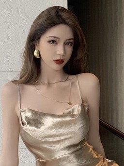 Cảm nhận sự thanh thoát như nàng thơ từ những chiếc đầm lụa