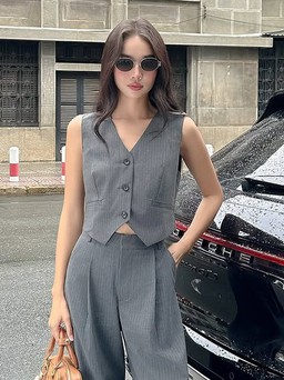 Áo gile 'oanh tạc' tủ đồ của giới trẻ sành điệu