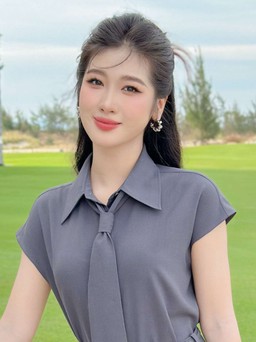 Áo tay hến là mảnh ghép dịu dàng cho cô nàng nữ tính