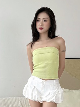 Phối đồ 'chuẩn chỉnh' cho nàng tự tin khoe dáng với áo ống