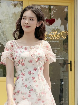 Váy cánh tiên nữ tính cho nàng yêu sự nhẹ nhàng