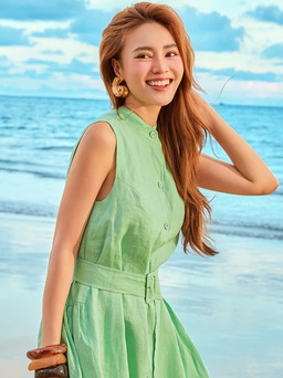 Mặc trang phục từ vải linen để mùa hè thêm tươi mát, thanh thoát