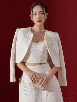 Thiết kế dạ tweed tạo điểm nhấn cá nhân cho nàng hiện đại