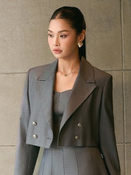 Áo vest dáng ngắn thời thượng cho cô nàng tinh tế