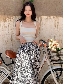 Chân váy dài cho nàng yêu nét đẹp cổ điển, lãng mạn