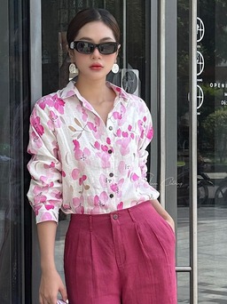 Bảng màu và họa tiết hoa giúp nàng tỏa sáng trong mùa thu 2025