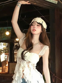 Mũ crochet, vẻ đẹp mộc mạc lên ngôi