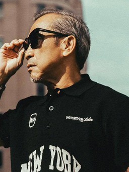 Thuận Nguyễn phối đồ trẻ trung với áo polo dệt kim