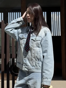 Phối nguyên set đồ denim giúp nàng chất hơn bao giờ hết