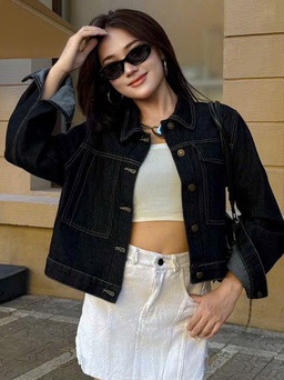Đa dạng phong cách với áo khoác denim