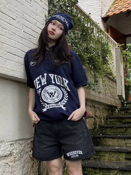 Biến hóa phong cách từ thanh lịch đến năng động với áo polo dệt kim