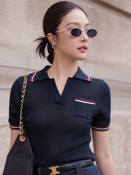 Chân váy denim, lựa chọn thông minh cho tiết thu mát dịu