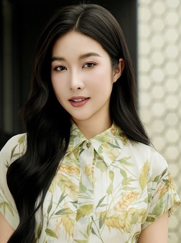 Mặc đẹp, sang dễ dàng cùng váy sơ mi họa tiết