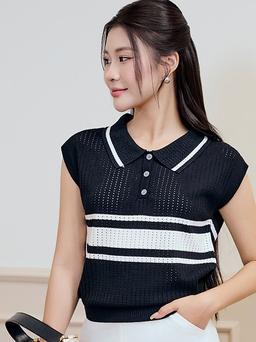 Quần ống rộng, váy dài và áo polo dệt kim, cặp đôi mới của mùa