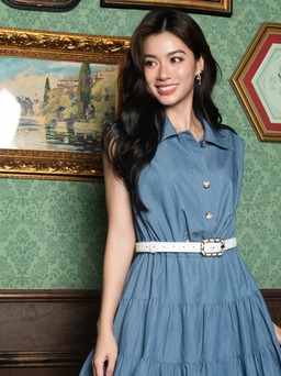 Chân váy denim, quần jeans ống rộng và những xu hướng denim 'đỉnh' nhất mùa