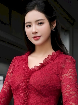 'Chạm' vào vẻ đẹp mong manh, lãng mạn của trang phục ren