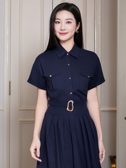 5 chiếc váy midi sang trọng, hợp cả đi làm lẫn đi tiệc cuối năm