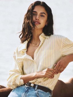 Quần jeans và sơ mi, đẹp xuất sắc để đi chơi và đi làm