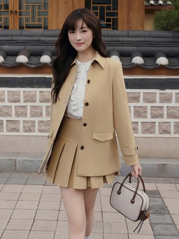 Diện chân váy ngắn vào mùa lạnh theo cách thật thời trang