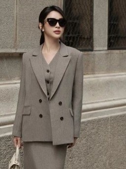 Chuyên nghiệp, cuốn hút với set vest cho dân công sở