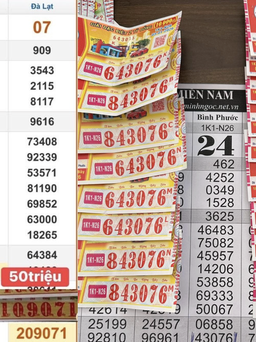 Lộ diện sớm nhiều vé trúng xổ số miền Nam ngày 4 tháng 1 đài Đà Lạt