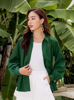 Diện sắc xanh lá cây, làm sao để không bị già?