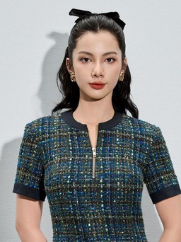 Trang phục kẻ và công thức mặc trẻ, khỏe chưa bao giờ lỗi mốt