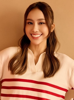 Hóa nàng xuân tinh khôi với sự kết hợp giữa sắc đỏ và trắng